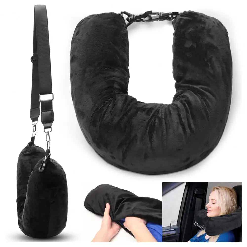 Self-filling Travel Neck Pillow